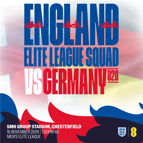 MU20s England v Germany - free tickets available!