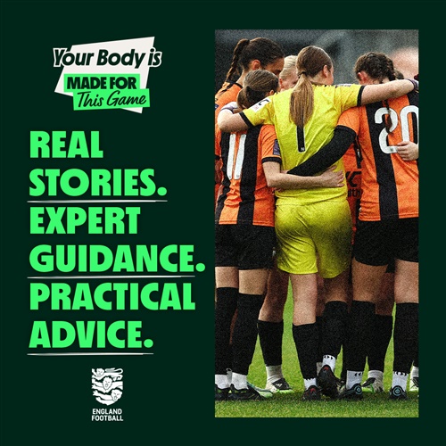 The FA launches first female health hub to transform access to advice and support in grassroots football