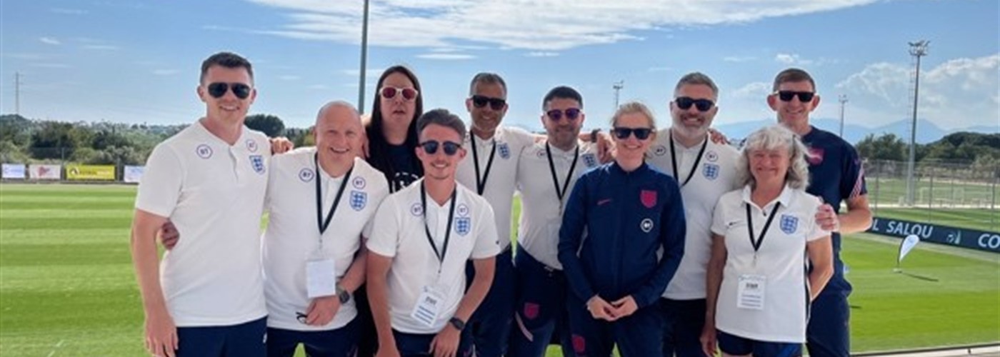 Managing a para football team at a world cup