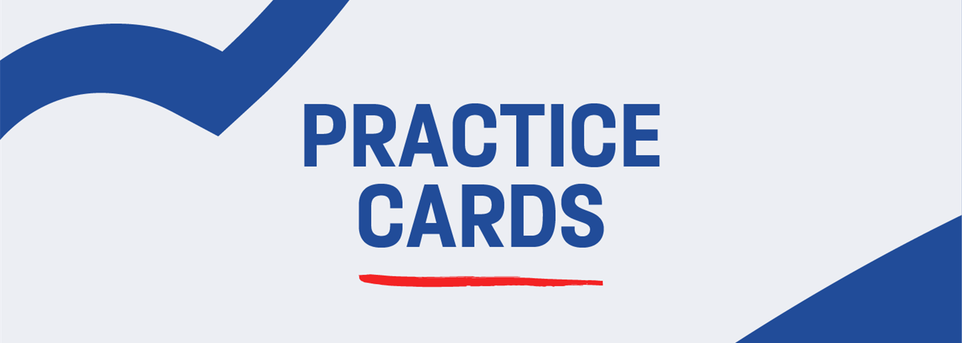 Practice card: You attack, we attack