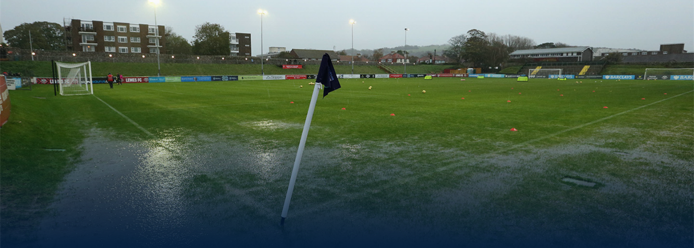 Thunderstorm guidance for grassroots football